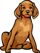 clipart chiot