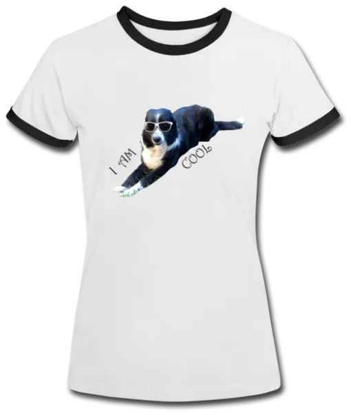 t shirt border collie